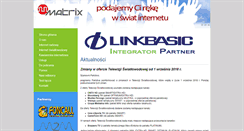 Desktop Screenshot of matrix-net.pl